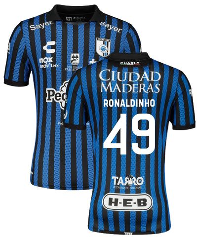 Querétaro Thuisshirt 2022 bedrukking Ronaldinho - Voetbalshirt Mexico