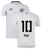 Santos Thuisshirt 2022 Bedrukking Pelé - Voetbalshirt Brazilië